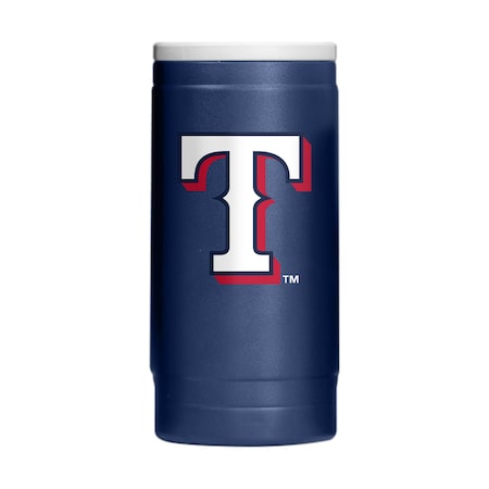 Logo Brands Texas Rangers Flipside Powder Coat Slim Can Coolie 529-S12PC-34